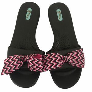 NWOB Oka B’s  Slide Sandals with bow detail